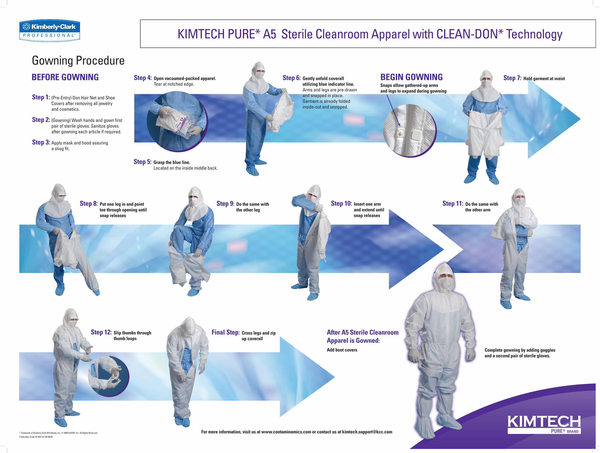 Cleanroom Gowns and Suits - AB5800 ESD | Prudential Overall Supply